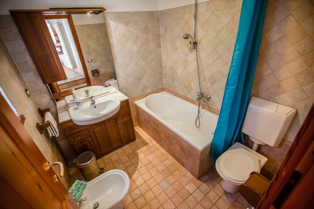 Apartmán Casa Panoramica Aosta Exteriér fotografie