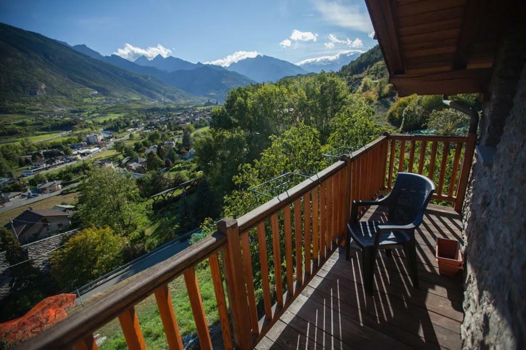 Apartmán Casa Panoramica Aosta Exteriér fotografie