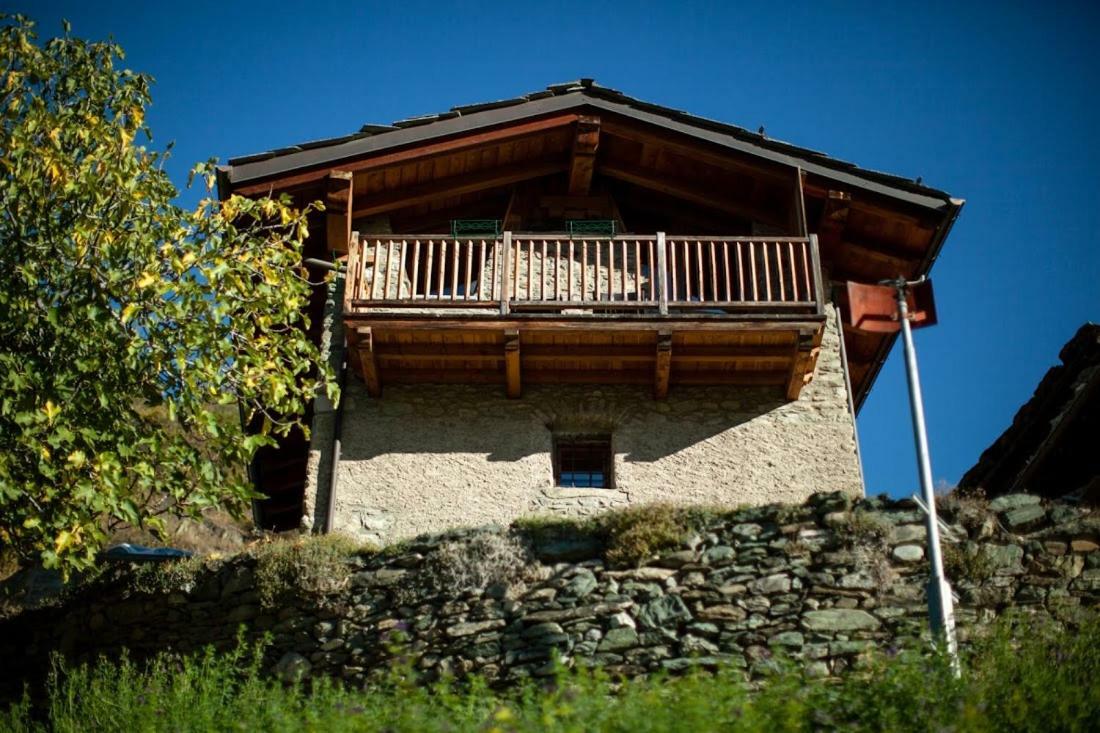 Apartmán Casa Panoramica Aosta Exteriér fotografie